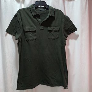 Apt. 9 Green Mens Polo Shirt